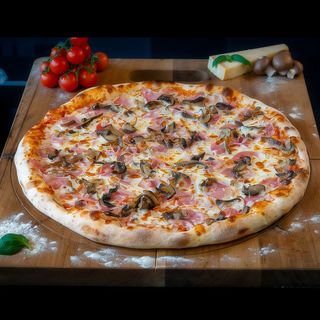 Pizza Prosciutto e Funghi Ø40cm