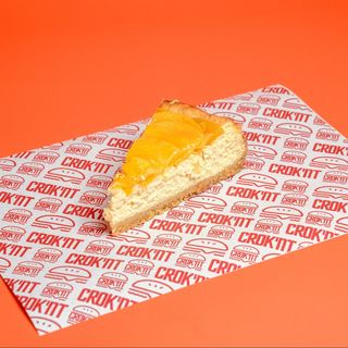 Cheesecake cu piersici