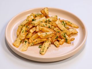 Cartofi cu unt și usturoi