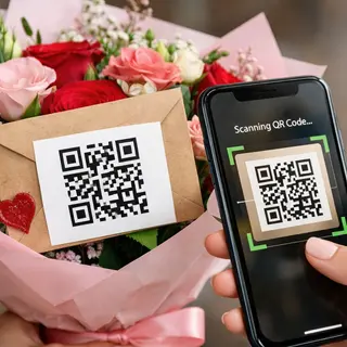 Mesajul Tău Vocal: Card QR Personalizat (Voice of Love)
