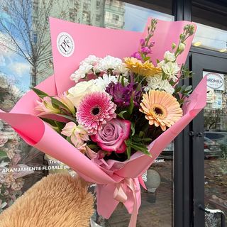 Buchet Pudrat cu Dragoste M