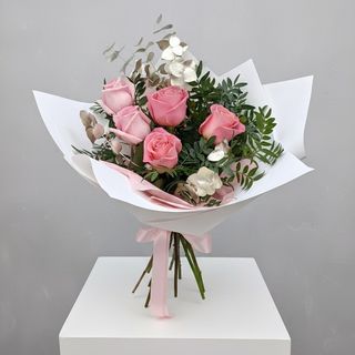 Buchet Trandafiri Nuante Pastelate