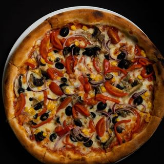 Pizza Vegetariana 550 Gr.