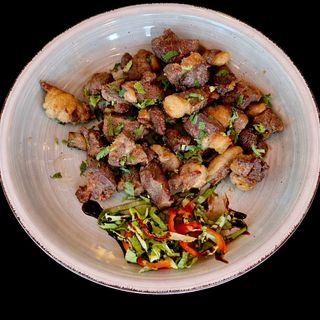 Pastrama de Oaie cu Mamaliga 500 Gr.