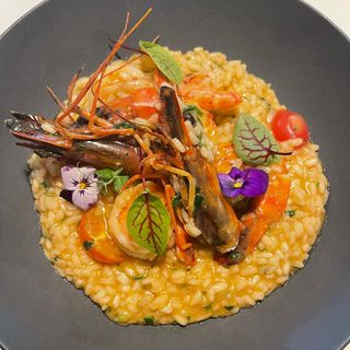 Risotto con frutti di mare