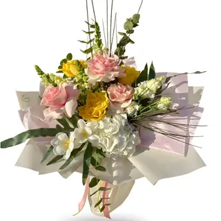 Buchet pastel primăvară