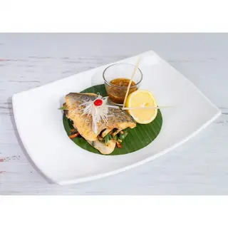 Pește cu ierburi aromatice