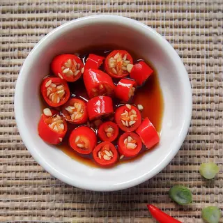 Chopped Chilli with Soy