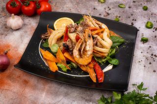 Fritto Misto/Mix fructe de mare prajit