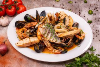 Vassoio di Frutti di Mare/Platou fructe de mare (2-3 persoane)