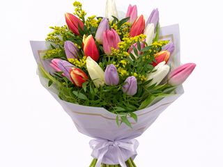 Buchet 21 lalele mix