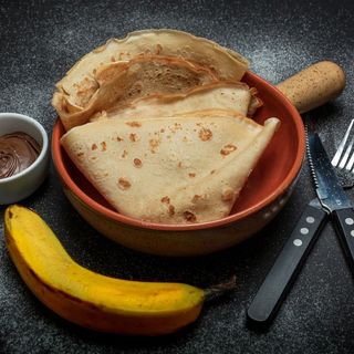 Clatite cu Nutella si Banane 250 Gr.