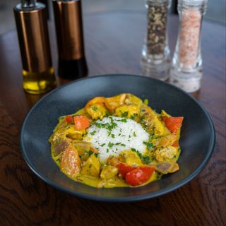 PUI CURRY CU OREZ (350G)