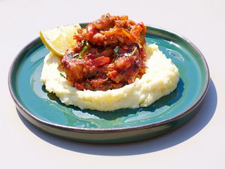 Plachie de salau cu cartofi piure 500gr