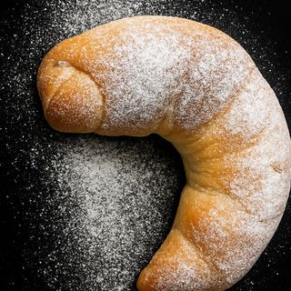 Cornulet cu gem de mere