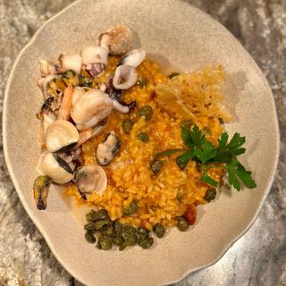 Risotto cu fructe de mare