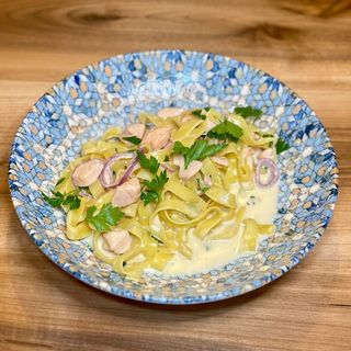 TAGLIATELLE cu SOMON