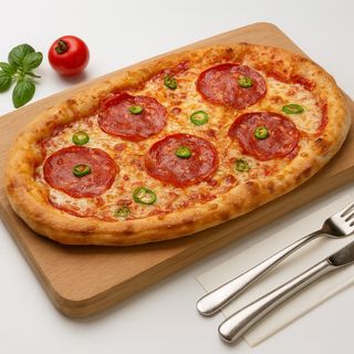 Pinsa Salame Picante