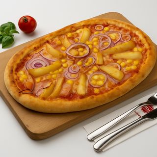 Pinsa Rustica con cipolla rosa