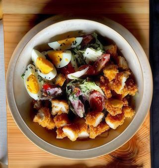 Salata crispy cu parmezan