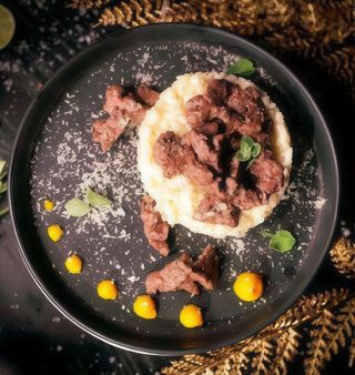 Risotto cu vițel și parmezan