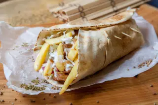 Shaorma crispy medie