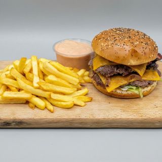 hamburger double smash