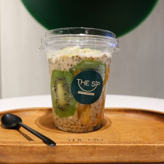 Overnight oats vegan - de post