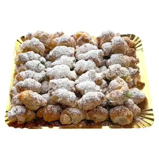 Platou de post Cornulete foietaj cu rahat