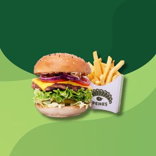 Meniu Burger din carne de CURCAN