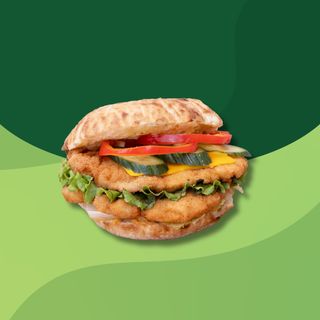 Sandwich XXL cu snitel de curcan 360g