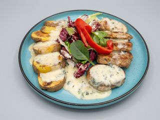 Muschiulet de porc Gorgonzola