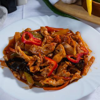 Pui picant (cu legume)