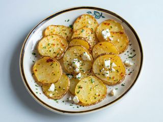 Cartofi rondele aurii