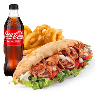 Meniu Doner curcan Twister mare