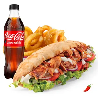 Meniu Doner pui Twister mare
