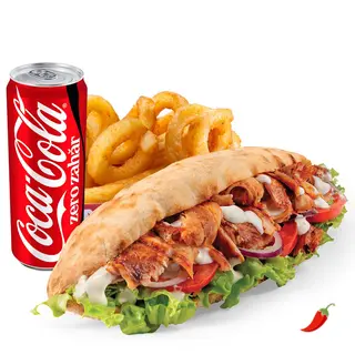 Meniu Doner pui Twister mediu
