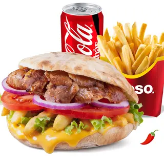 Royal Cheesy Deal Menu