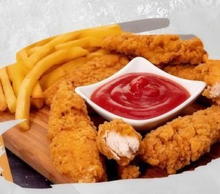 (Meniu crispy)Shawarma crispy farfurie