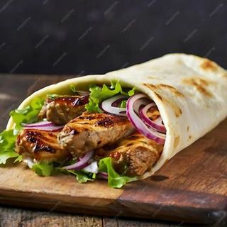 Shawarma mixta lipie mare