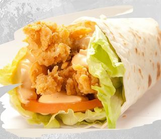 Shawarma crispy lipie mare