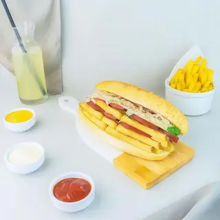 Meniu bagheta vegetariana