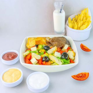 Meniu salata amestec