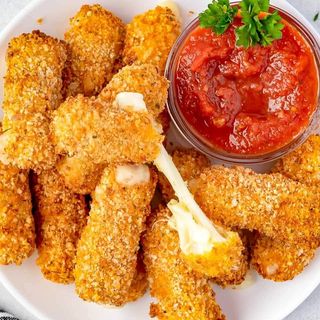 Mozzarella în panko