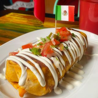 Burrito Tinga de Pollo