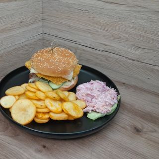 Crispy Burger Combo