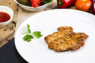 Ceafa de porc la gratar