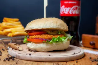 Meniu hamburger pui 