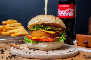 Meniu cheeseburger pui 