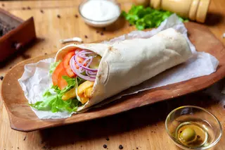 Vegetarian Wrap mare
